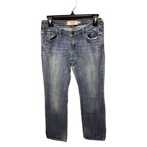 Abercrombie Fitch Jeans Womens size 4S Emma‎ Stretch Medium wash Denim Blue